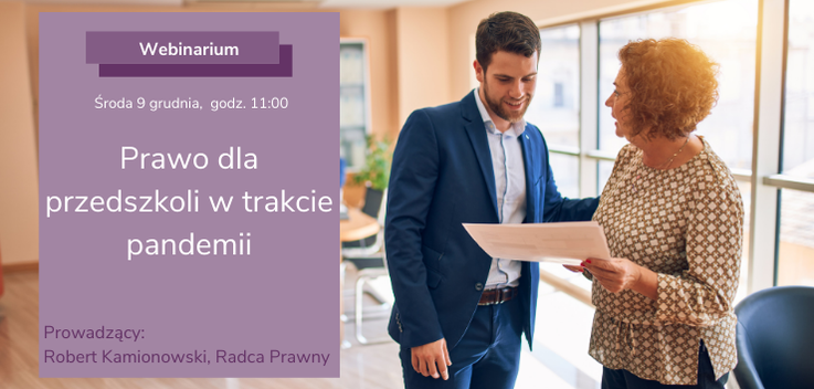 główny obrazek do Prawo dla przedszkoli w trakcie pandemii